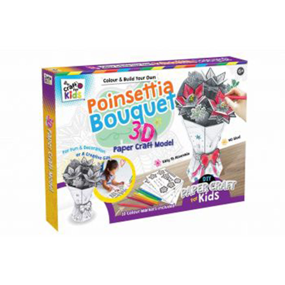 Kleur en bouw je eigen 3D -boeket