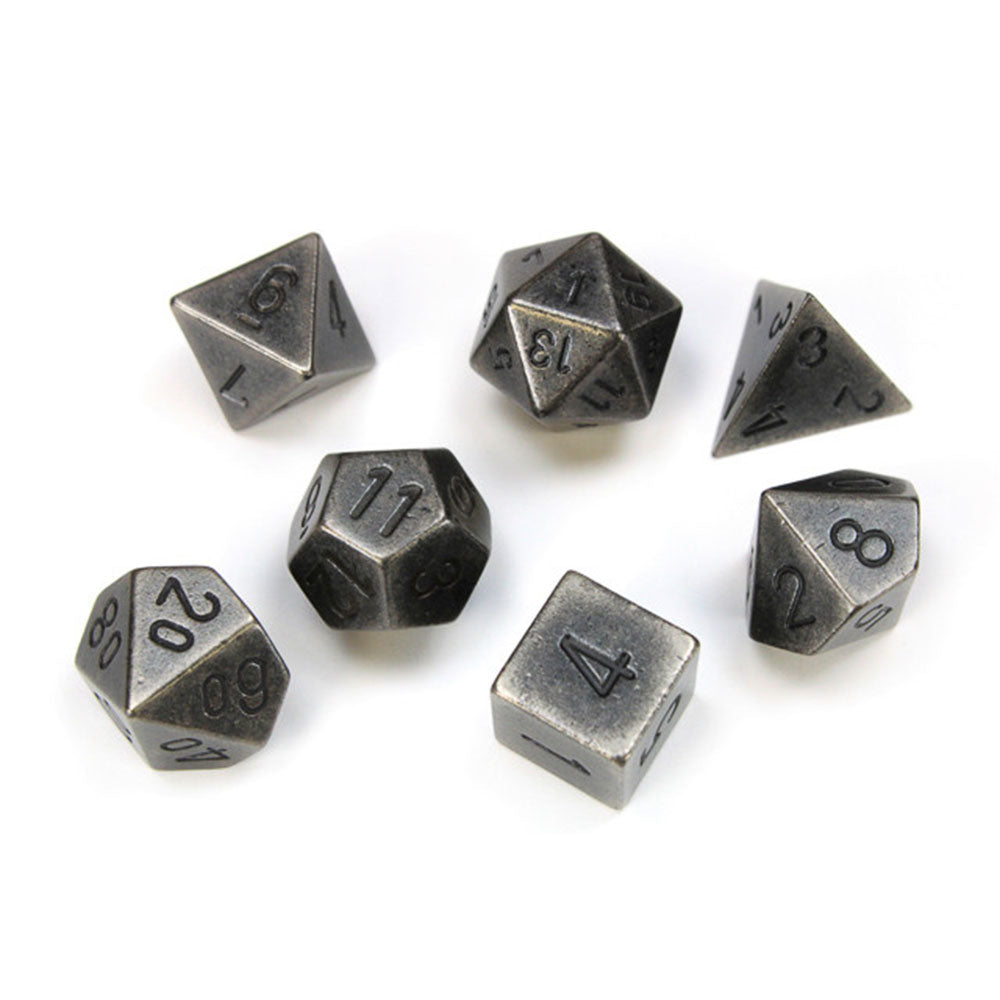 Metal Chessex Polyhedral 7-Die