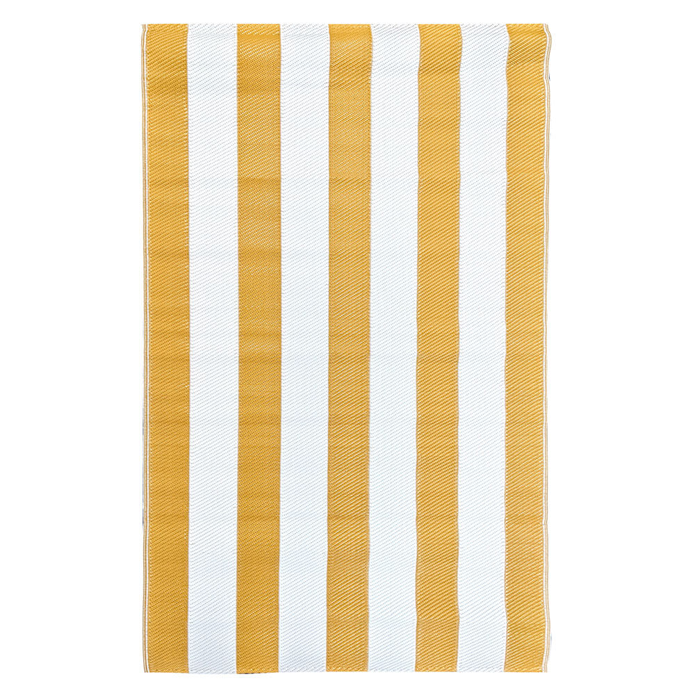 Stripe rétro de rug extérieur imprimé (180x120 cm)