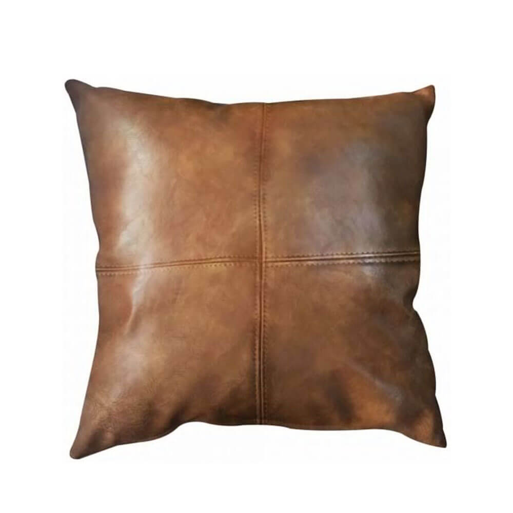 Bangalow Square Cushion avec cuir PU de remplissage (50x50 cm)