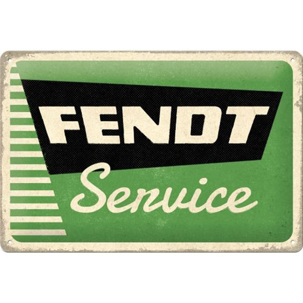 Nostalgic-Art Fendt Service Medium Sign (20x30cm)