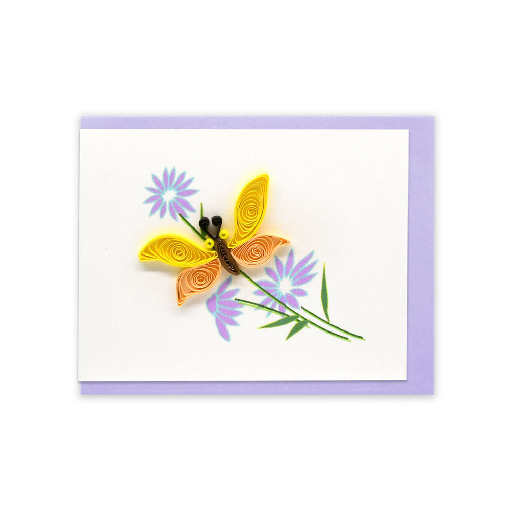 Quilled Mini Greeting Card (8.5x6.4cm)