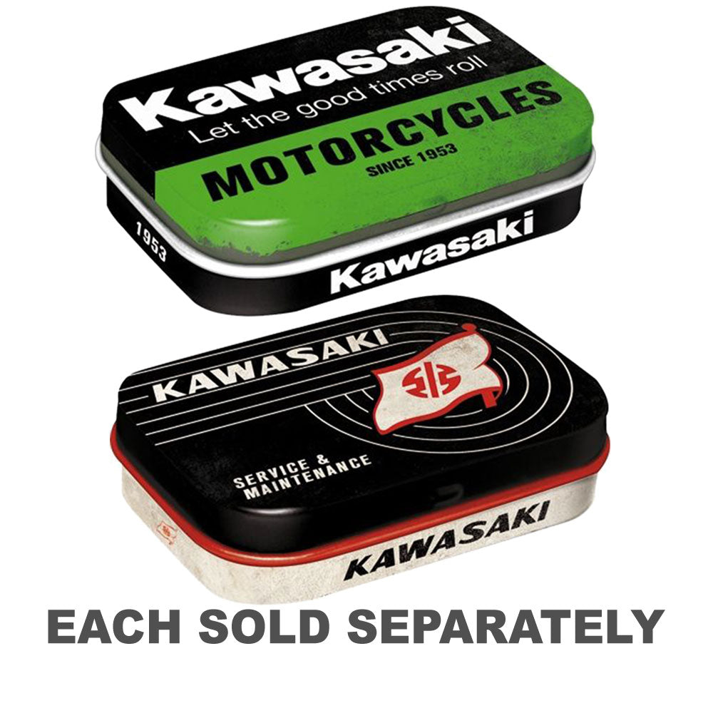 Kawasaki Nostalgic-Art Mint Box (4x6x2cm)