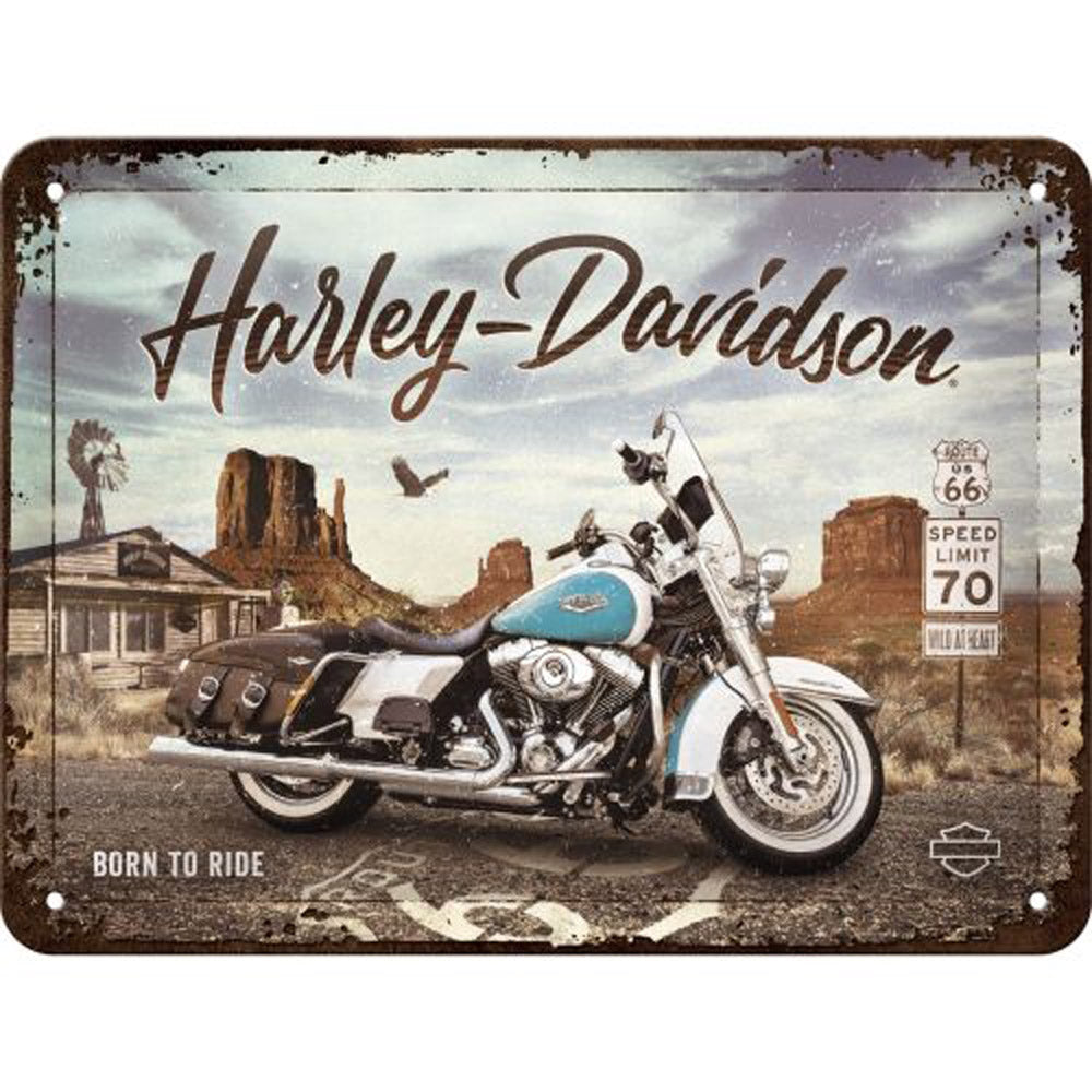 Nostalgic-Art Small Harley-Davidson Sign