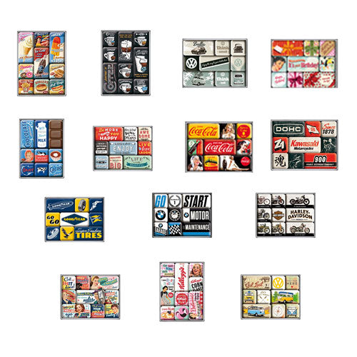 Nostalgic-Art 9-Piece Magnet Set