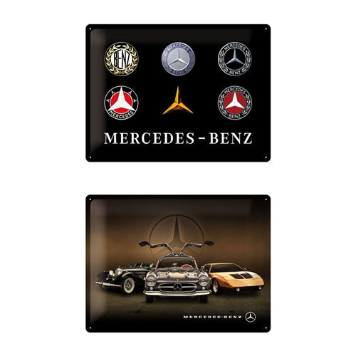 Nostalgic-Art Large Sign Mercedes-Benz