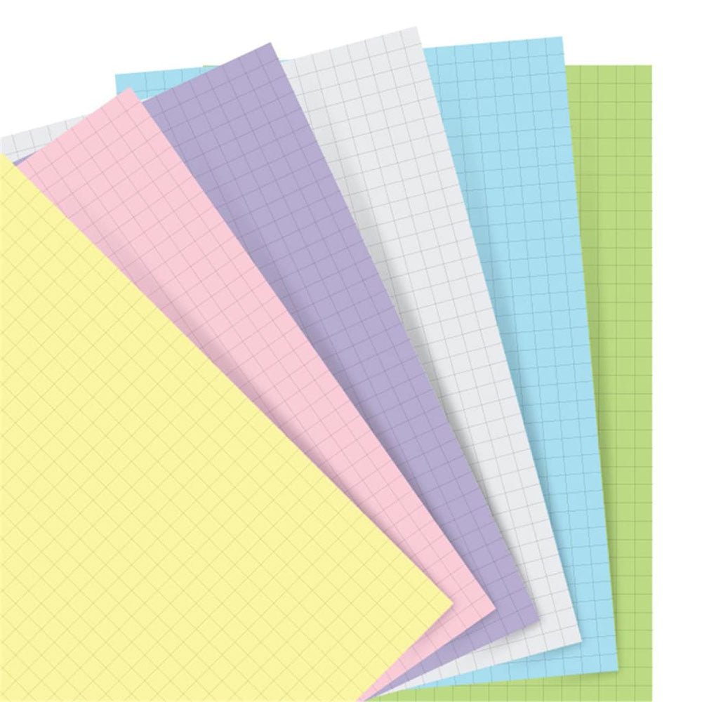 Filofax pastel note de note de notes personnelles 60pk