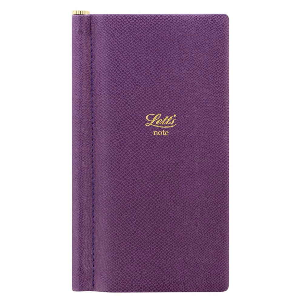 Letts Legacy Slim Pocket Notebook med gullpenn