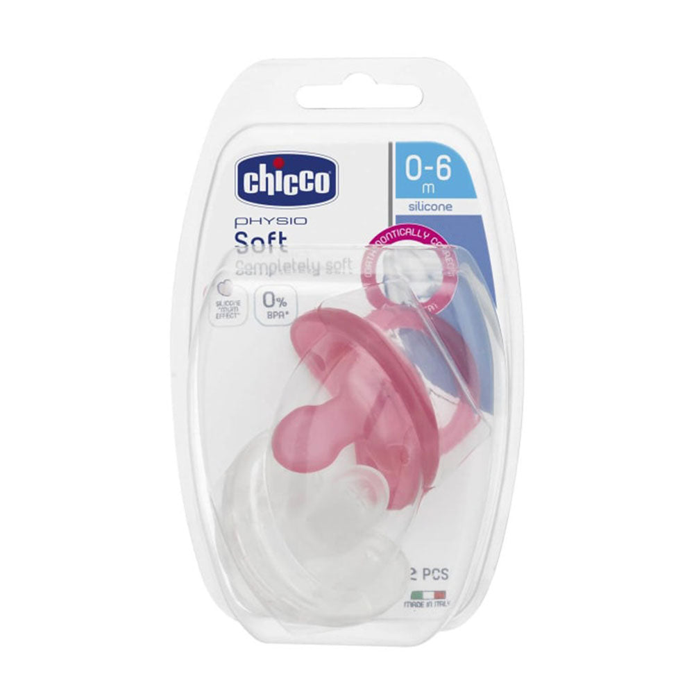 Chicco Physio Soother für GIR 2PK (0-6m)