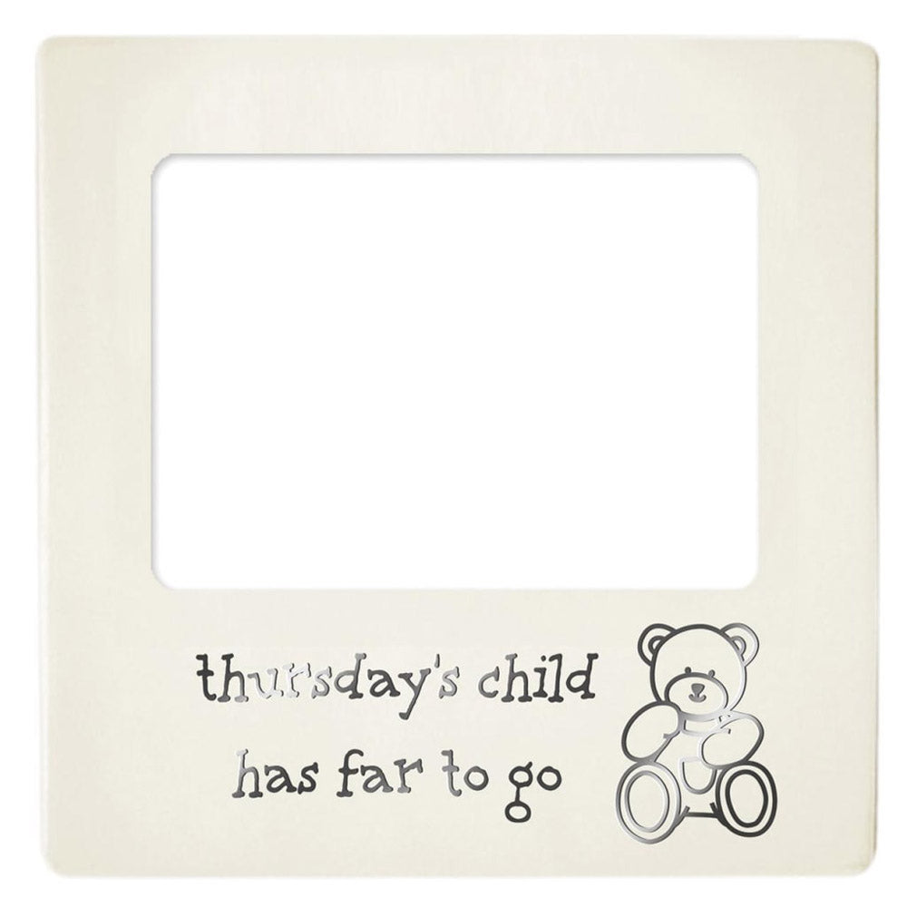 Baby Days of the Week Photo Frame