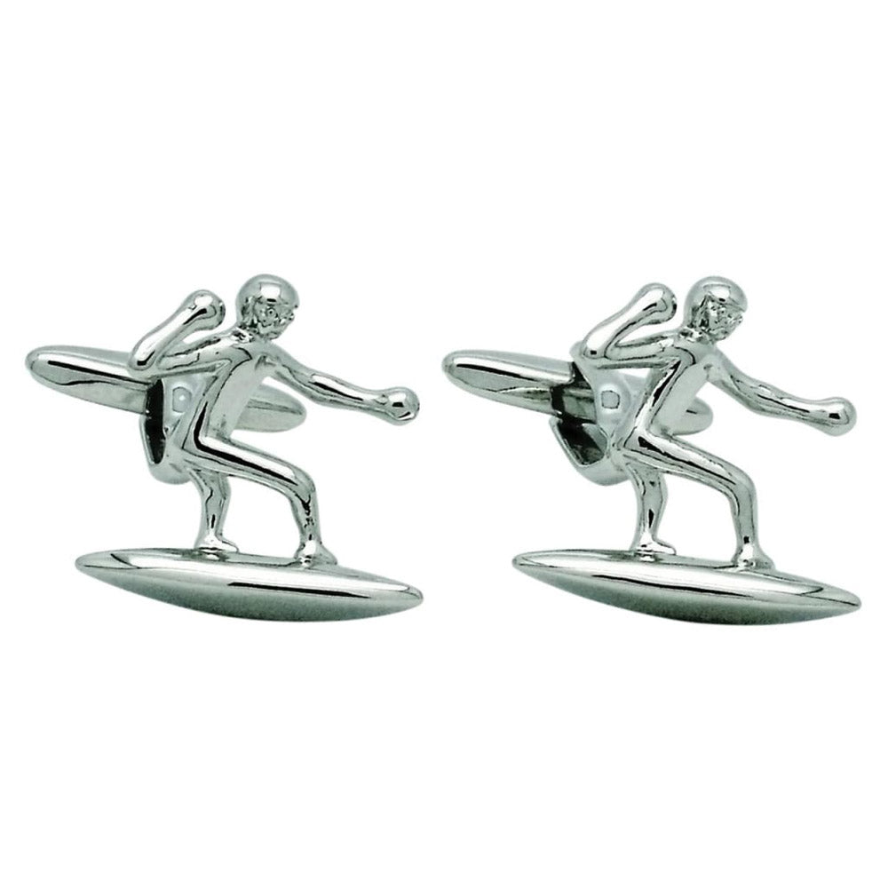 Surfer Button Cufflinks