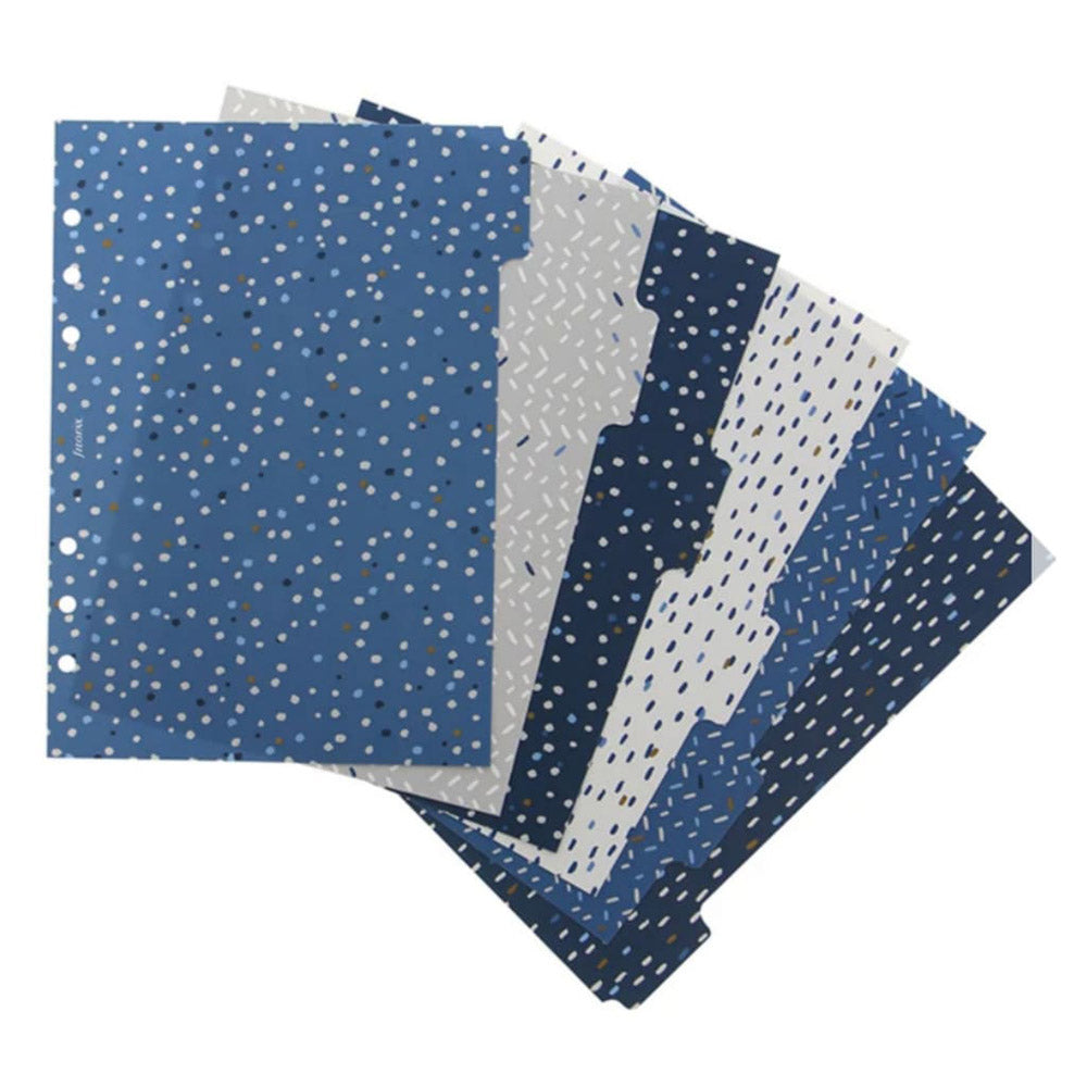 Filofax Indigo A5 Notebook Dividers