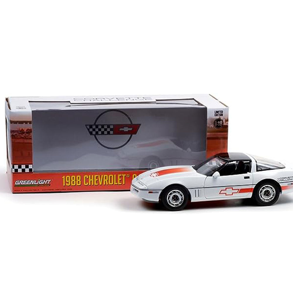 1988 Chev Corvette C4 1:18 Modèle de course de course