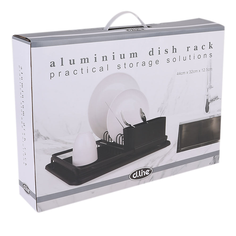 D. Linha rack de prato de alumínio com placa de drenagem