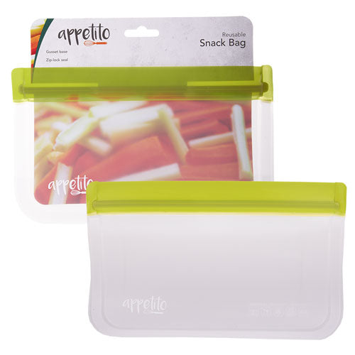 Appetito Reusable Snack Bag (Green)