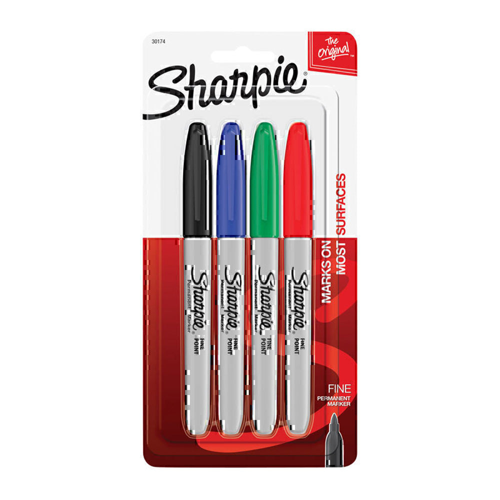 Sharpie Marker permanent Fine 2PK (boîte de 6)