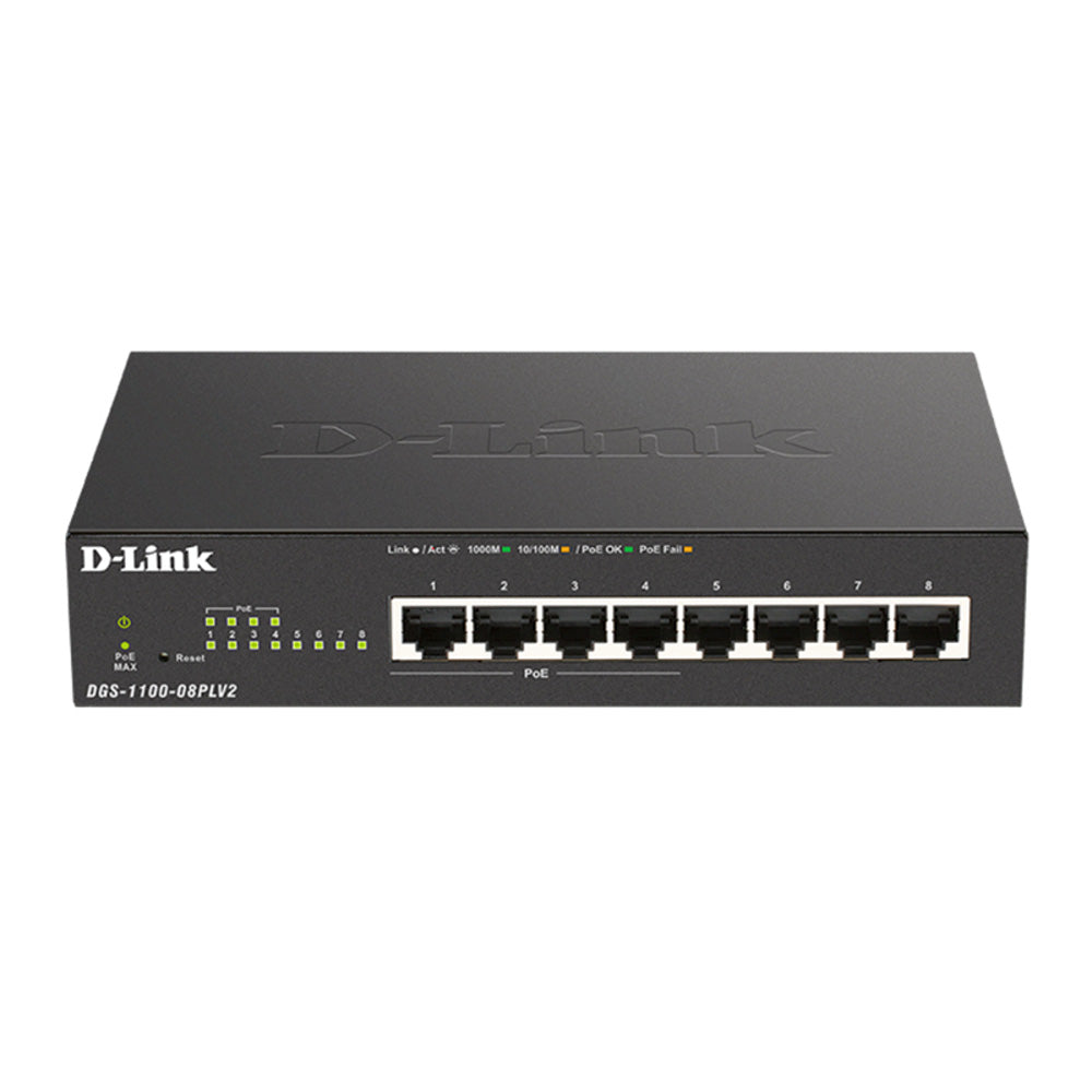 D-Link 8 port Gigabit Smart Managed Poe Switch
