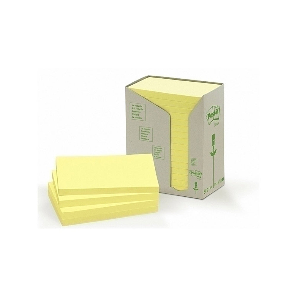 NOTE POST-IT RICYCLED CANARY GIALLE 16PK