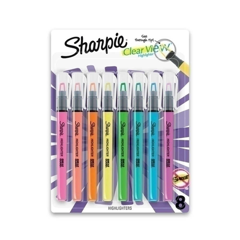 Sharpie Clear View Highlighter Stick (Box von 6)