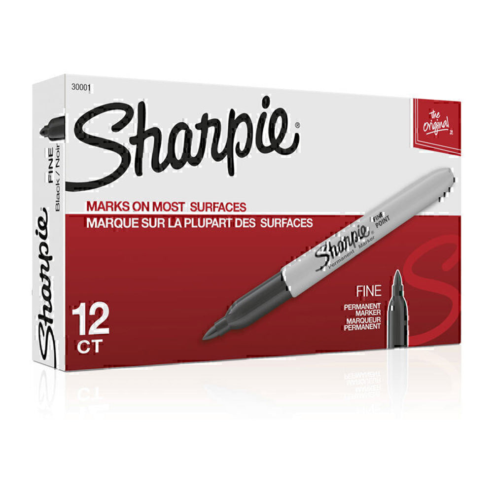 Marker permanente Sharpie Fine 12pk