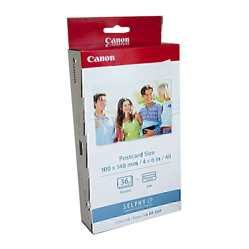 Canon Selphy CP Ink and Paper Set (4x6in)
