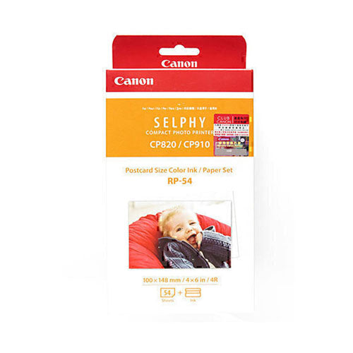 Canon Selphy Ink and Paper Set (4x6in)