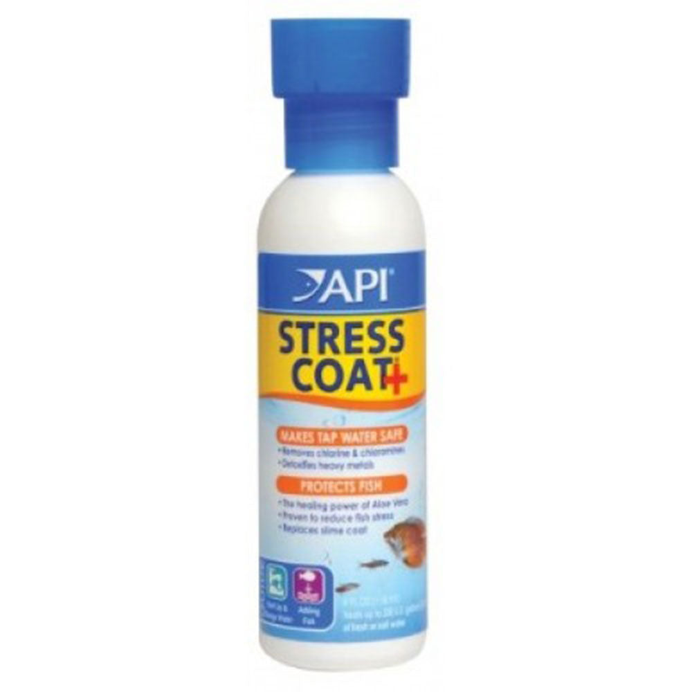 API Stress Coat Aquarium Tan Water Conditioner