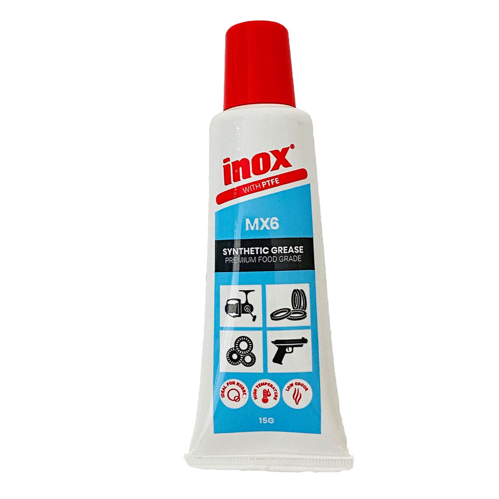 Tubo de graxa sintético Inox MX6