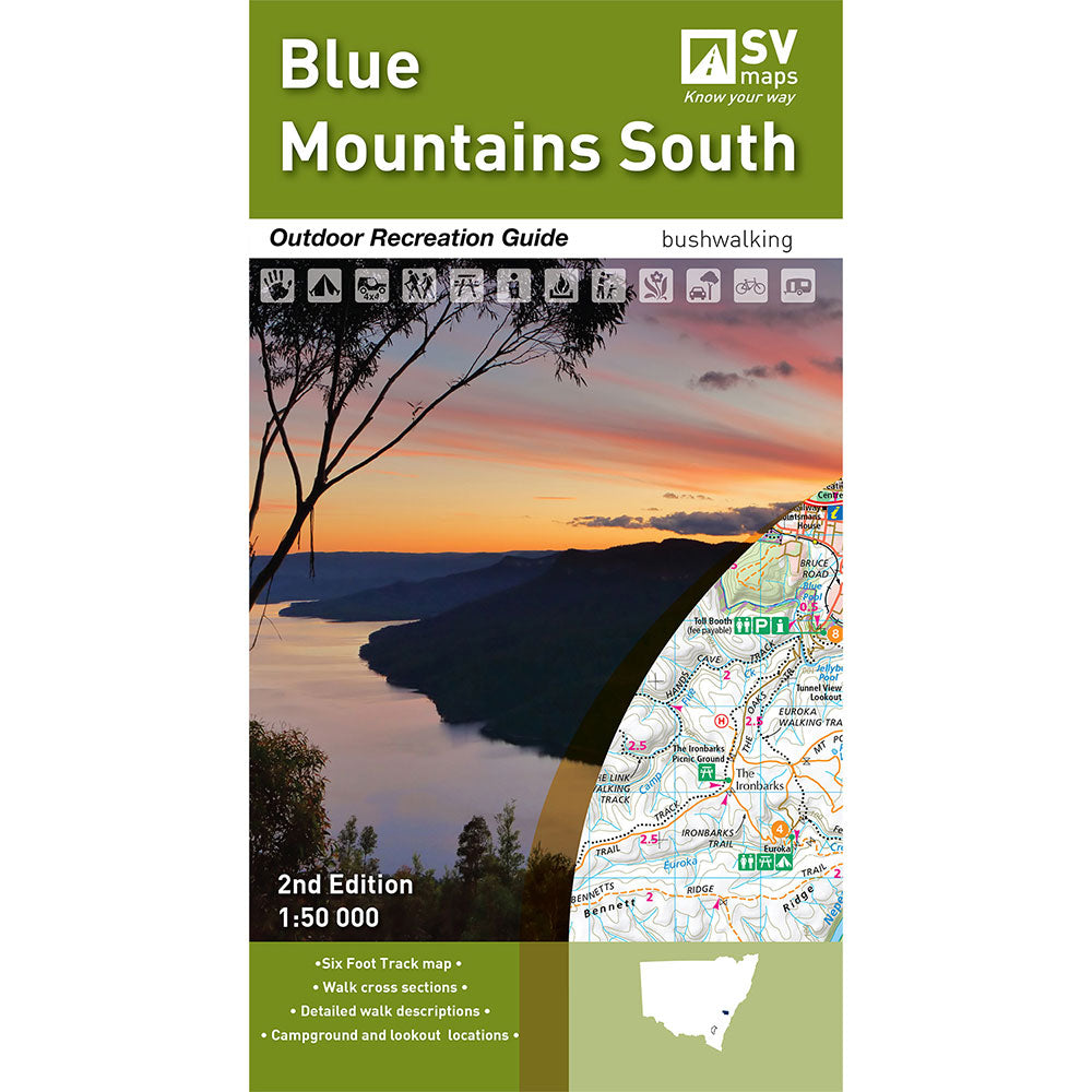 Guida alla ricreazione all'aperto delle montagne blu
