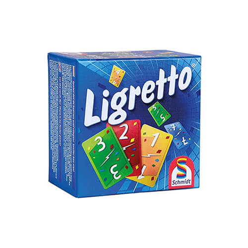 Juego de juegos de cartas de color Ligretto