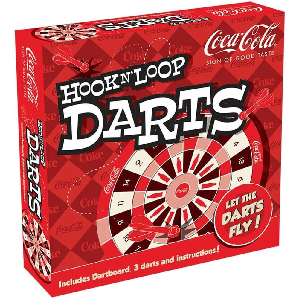 Coca Cola Hook & Loop Darts Game