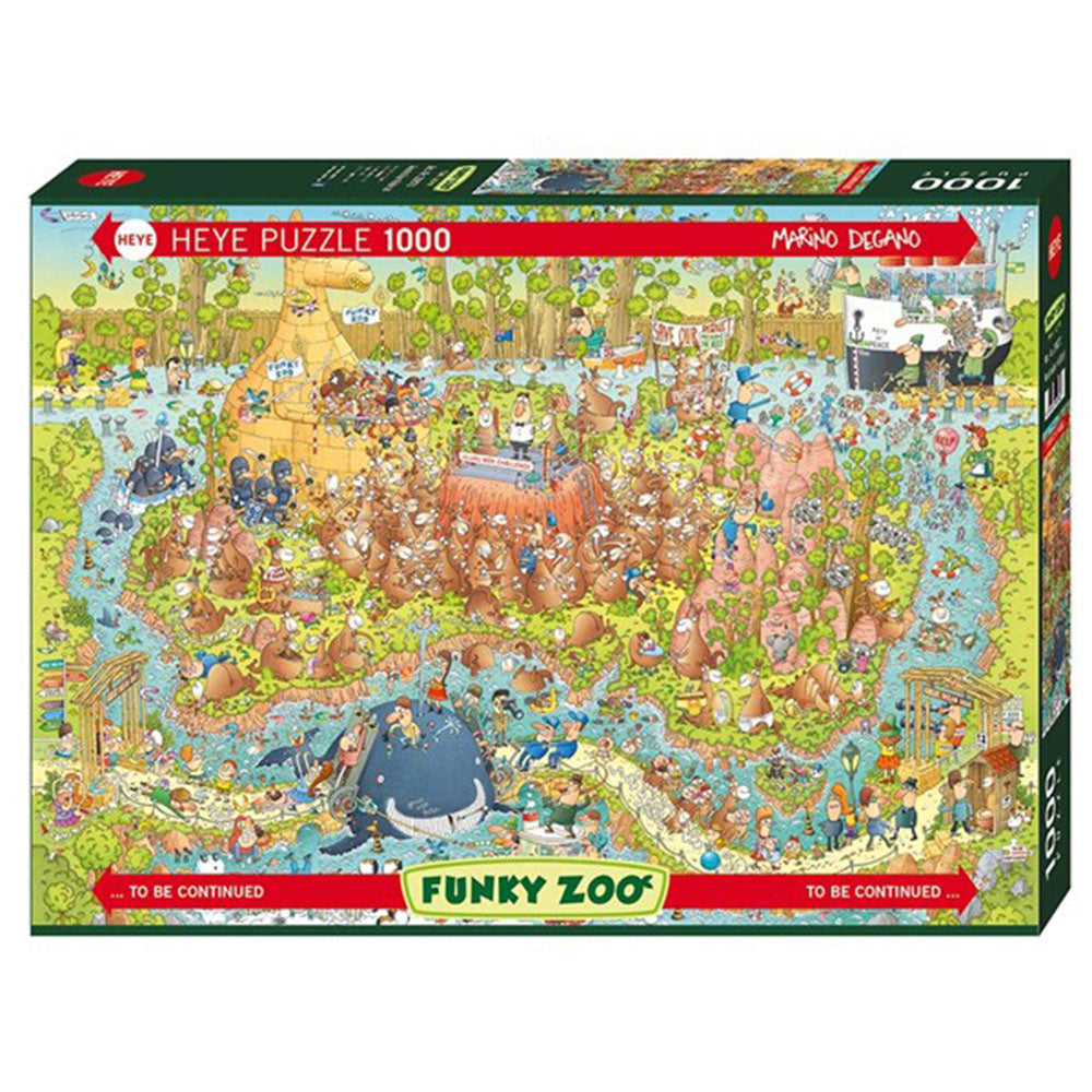 Heye funky zoo puzzle 1000pcs