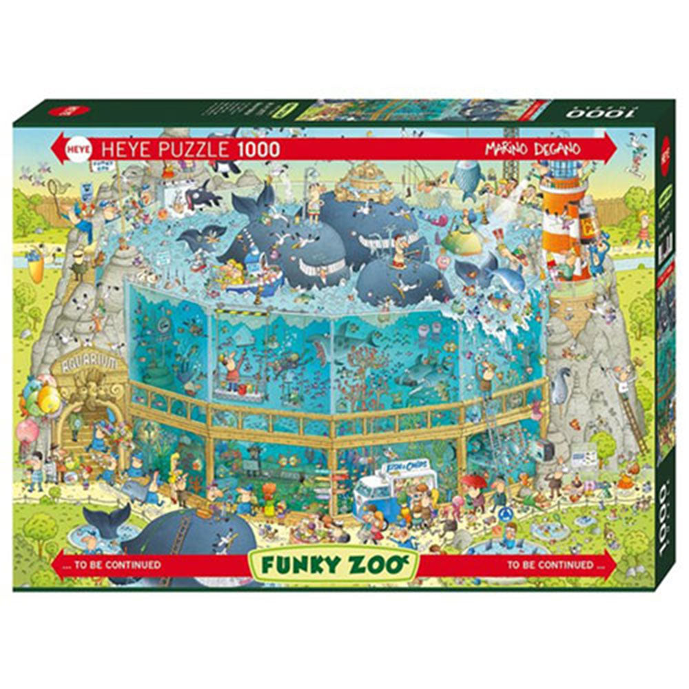 Heye funky zoo puzzle puzzle 1000pcs