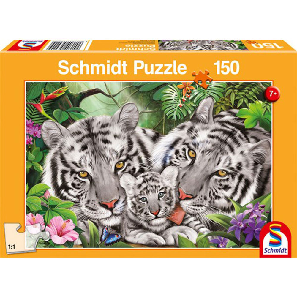 Schmidt Tiger Family Puzzle 150pcs