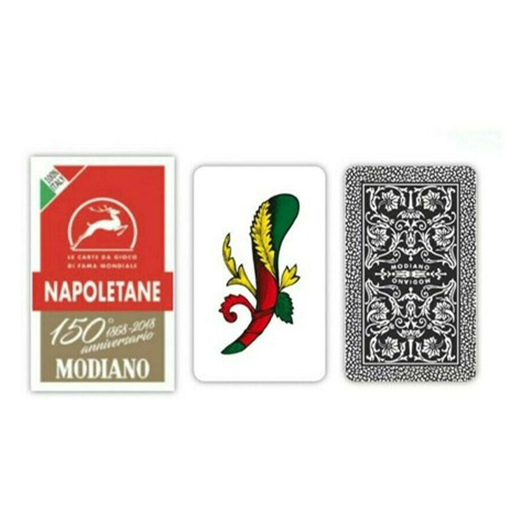Modiano Napoletane 150 anos jogando cartas