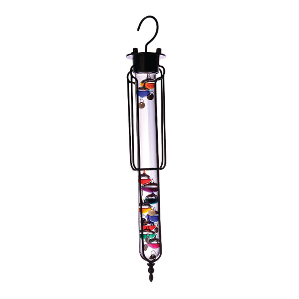 EASY READ Outdoor Hanging Galileo Thermometer (28