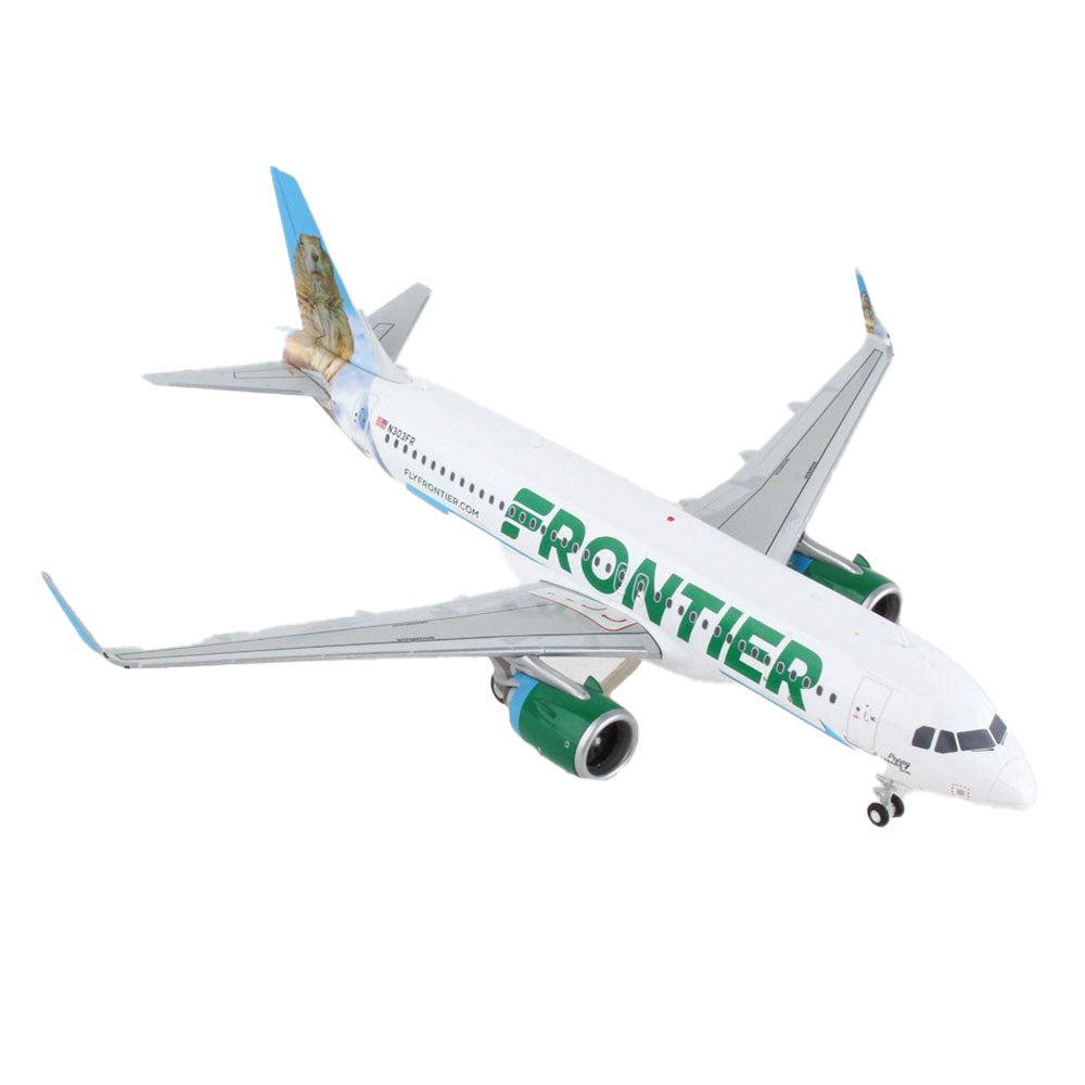 Avión aerolínea frontier de Gemini Jets