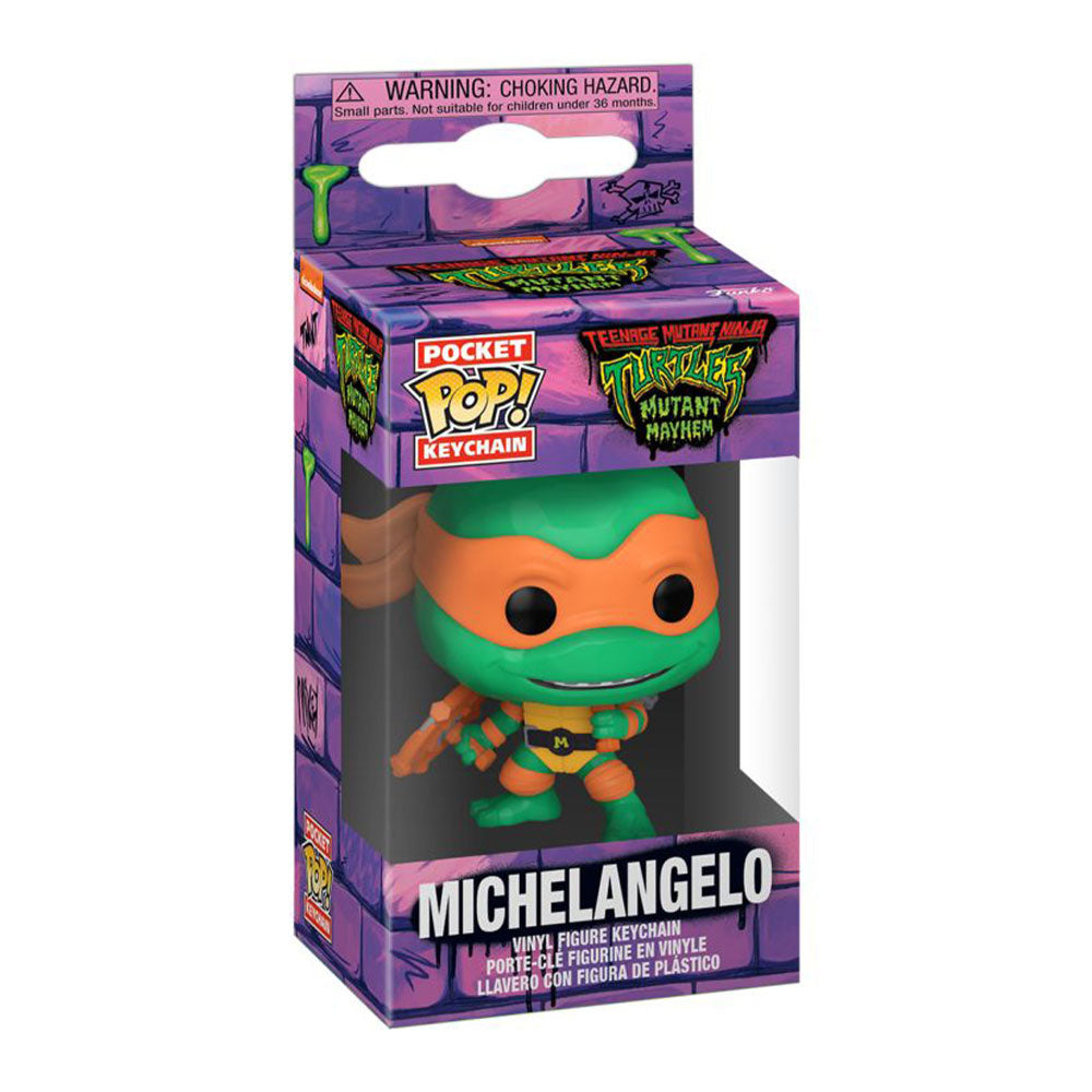 TMNT: Mutant Mayhem 2023 Michelangelo Pop! Keychain
