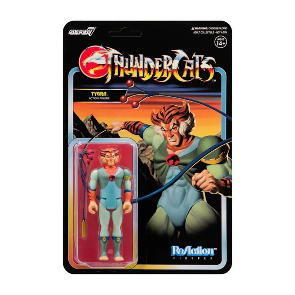 Thundercats Tygra Reaction 3,75 "Figure d'action