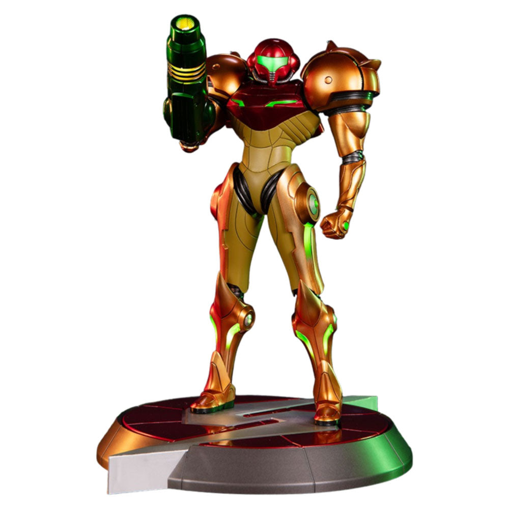 Metroid Prime Samus Varia Pak PVC -standbeeld