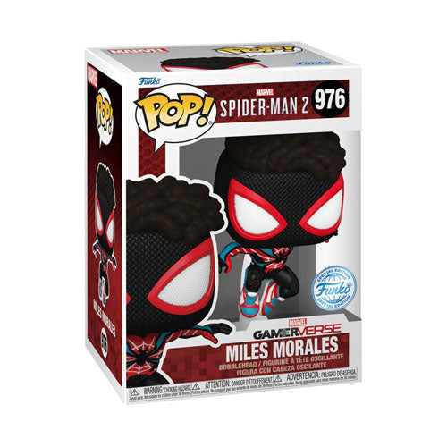 Spiderman 2 Miles Morales in Evolved Suit US Ex. Pop! Vinyl