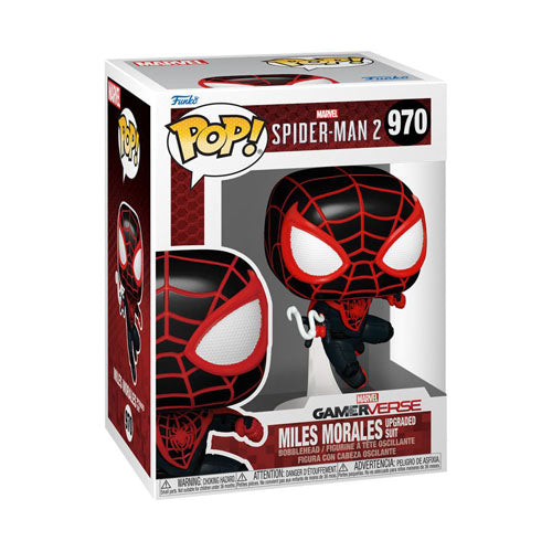 Spiderman 2 VG'23 Miles Morales Upgraded Suit Pop! Vinyl