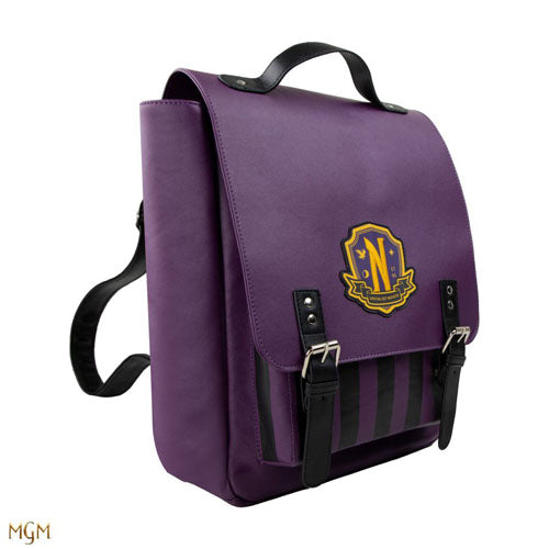 Wednesday TV Nevermore Academy Backpack (Purple)