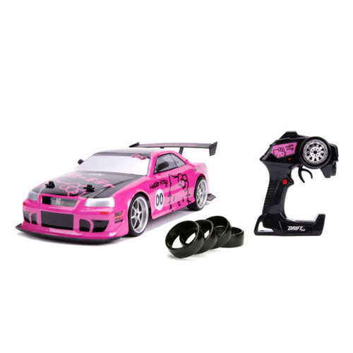 Hello Kitty 2002 Nissan Skyline GT-R BNR34 1:10 R/C Car