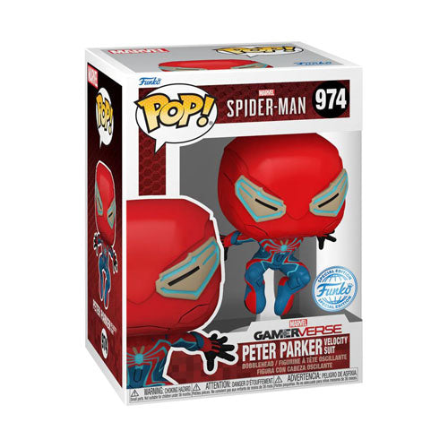 Spiderman 2 VG'23 Peter Parker Volecity Suit Pop! Vinyl