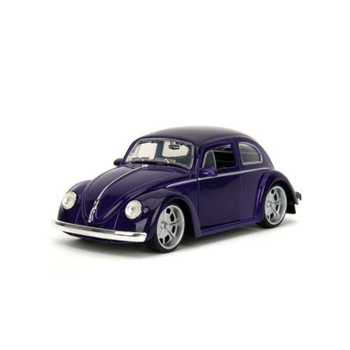 Wednesday TV VW Beetle with Wednesday 1:24 Scale Vehicle
