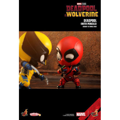 Deadpool & Wolverine Deadpool with Pencils Cosbaby