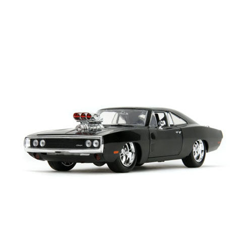 Hollywood Rides 1970 Dodge Charger w/Dom Toretto 1:24 Set