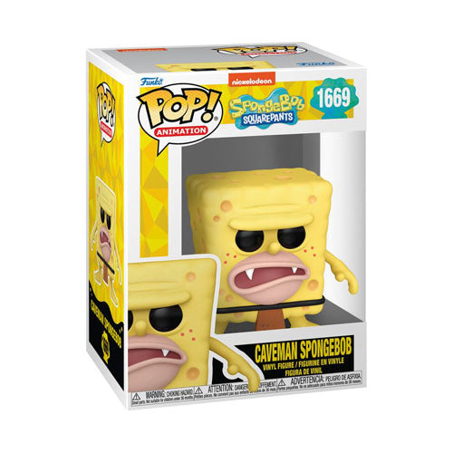 Spongebob: 25th Anniversary Caveman Spongebob Pop! Vinyl