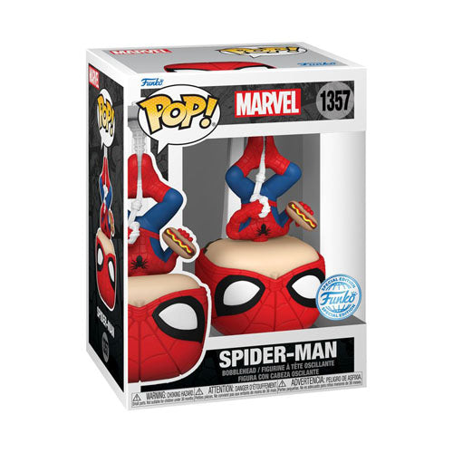 Spider-Man with Hot Dog US Exclusive Pop! Vinyl